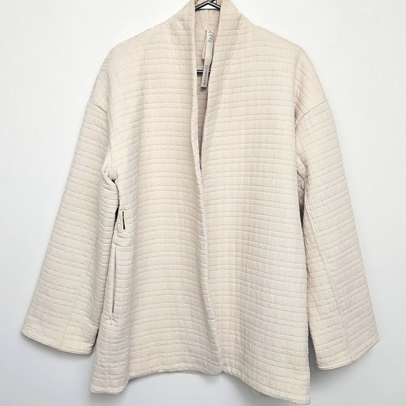 Lululemon Serene Travels Wrap Size 4 Light Ivory Oversized  LTIV 00892 - Picture 3 of 12